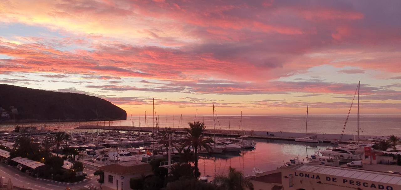 Vista Al Mar Habitacion En Apartamento Compartido Apartamento Moraira Exterior foto